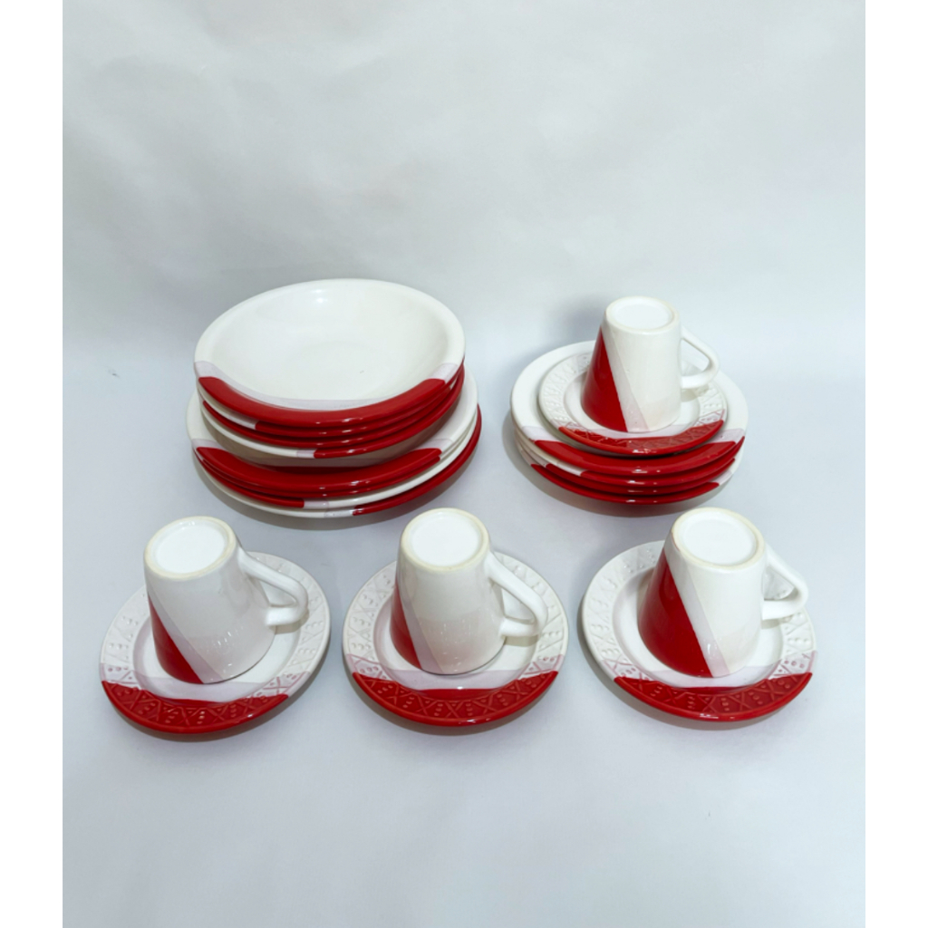 Aparelho de Jantar de 20 Peças Ceramica Promocao Mais Pedidos