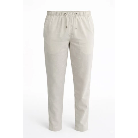 Calça Masculina de Linho Premium Alfaiataria Casual Leve Confortável Ideal Praia, Festa, Carnaval