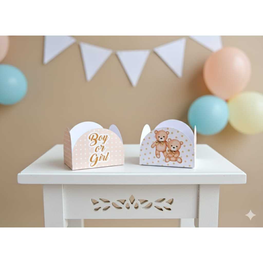 Envio Rapido- Forminha de docinhos personalizada Chá revelação | festa infantil| qualquer tema| lembrancinha aniversário