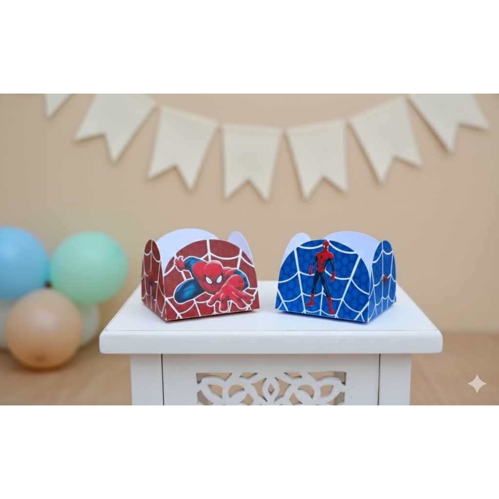 Envio Rapido- Forminha de docinhos personalizada Homem aranha | festa infantil| qualquer tema| lembrancinha aniversário