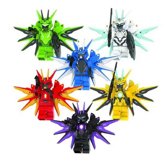 Mega Robots Boneco Montável 14 Peças – Robôs Colecionáveis – Escolha o Modelo