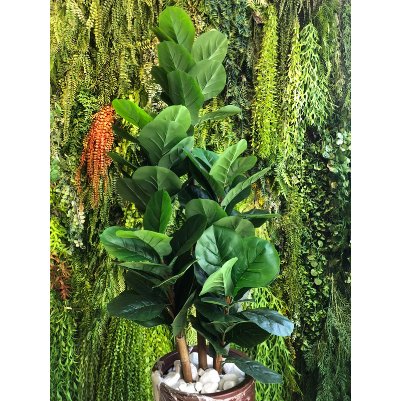 Planta Artificial Fícus Lyrata Luxo Decoração-A-208