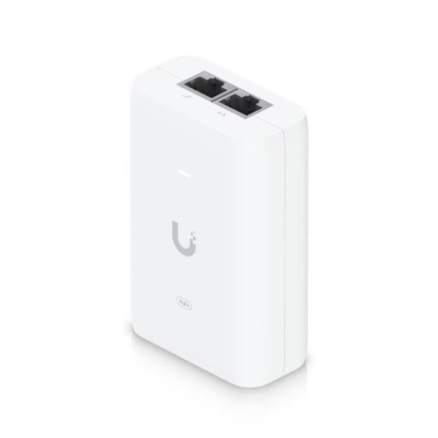 Fonte Injetor Adaptador Poe+ Ubiquiti U-poe-at-br Unifi Gigabit 48v 30w 802.3at para Acess Point