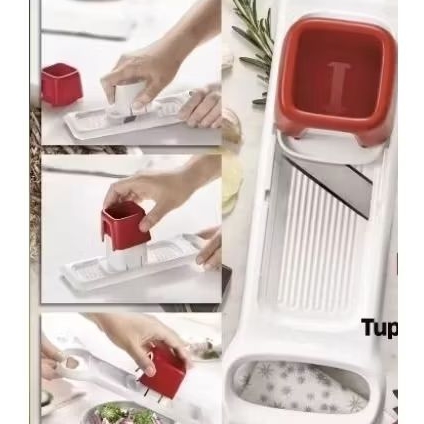 Super Chef mini Tupperware fatiador Cortador de Alimentos