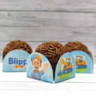 BLIPPI Forminhas 4 Pétalas Nº 6 para Doces Docinhos Festa Aniversário em Oferta na Shopee