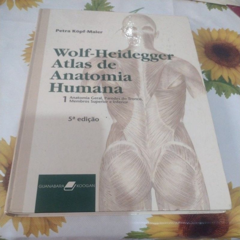Wolf-Heidegger Atlas de Anatomia Humana Volume 1 (anatomia geral) 5 Edição -Petra Kopf