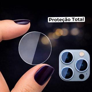 Película de Vidro Protetora para Câmera Traseira iPhone 7 8 SE X XR XS 11 12 13 14 15 16 17 Pro Max em Oferta na Shopee
