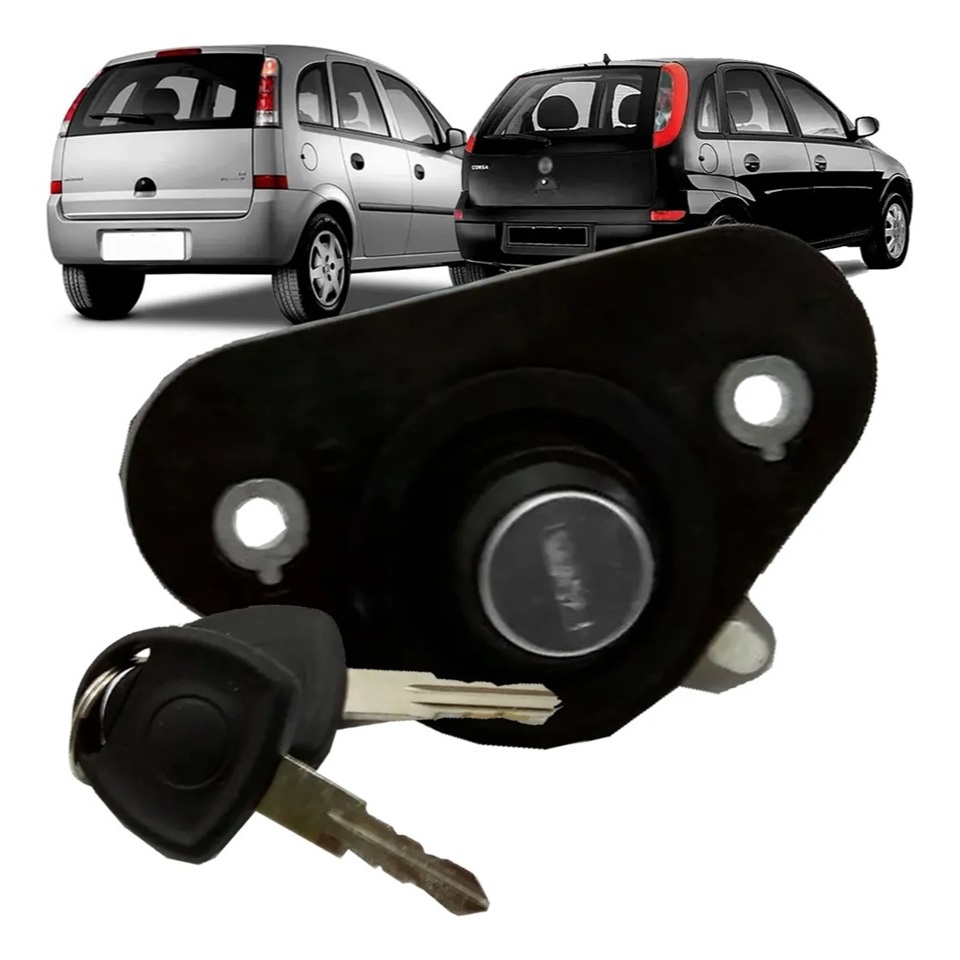 Cilindro Porta Malas Com Chave Bate Fecha Corsa Meriva 2003 2004 2005 2006 A 2011 2012