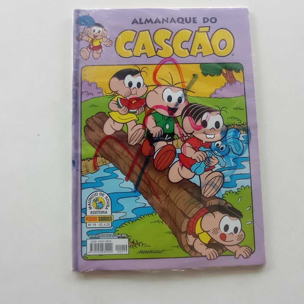 Almanaque do Cascão nº 19 - Turma da Mônica - Ed. Panini - 2009 - Novo e Lacrado