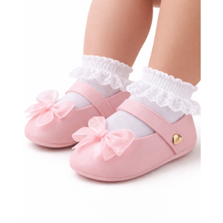 Sapato bebe rosa menina casual sapatilha batizado e festas confortavel- Sapato Bebê Menina em Oferta na Shopee