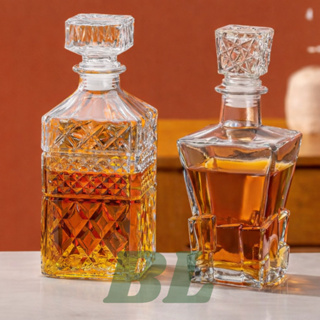 Garrafa de Vidro 1 Litro - Licoreira de Whisky Licor Retro Super Luxo Premium em Oferta na Shopee