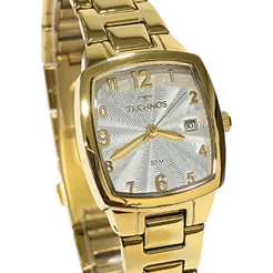 Relógio Technos Feminino Analógico Dourado Mini 2015CAF/4K