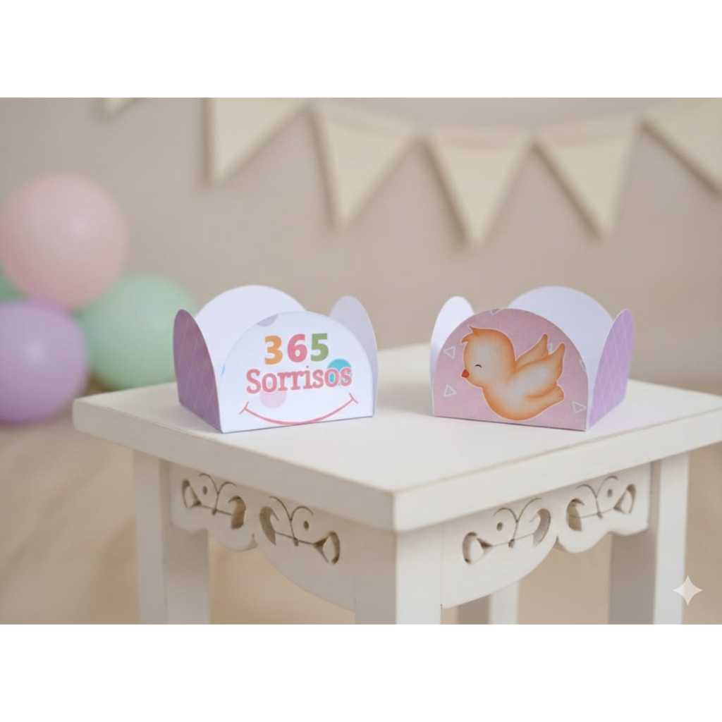 Envio Rapido- Forminha de docinhos personalizada 365 sosrrisos | festa infantil| qualquer tema| lembrancinha aniversário