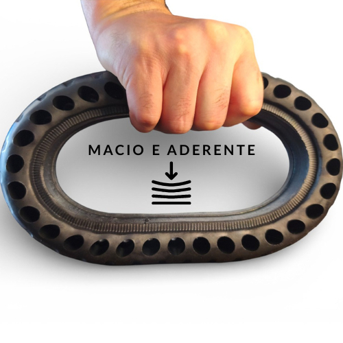 PAR de pneus macios patinete elétrico 8,5x2'' PRO M365 FS-B08 ES324 FS-B09 Essential Atrio Urban X DaVinci DV 2 s8