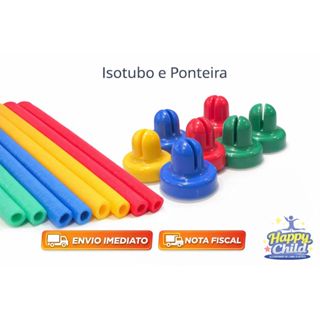 Kit 8 Isotubos + 8 Ponteiras Cama Elástica / Pula Pula em Oferta na Shopee