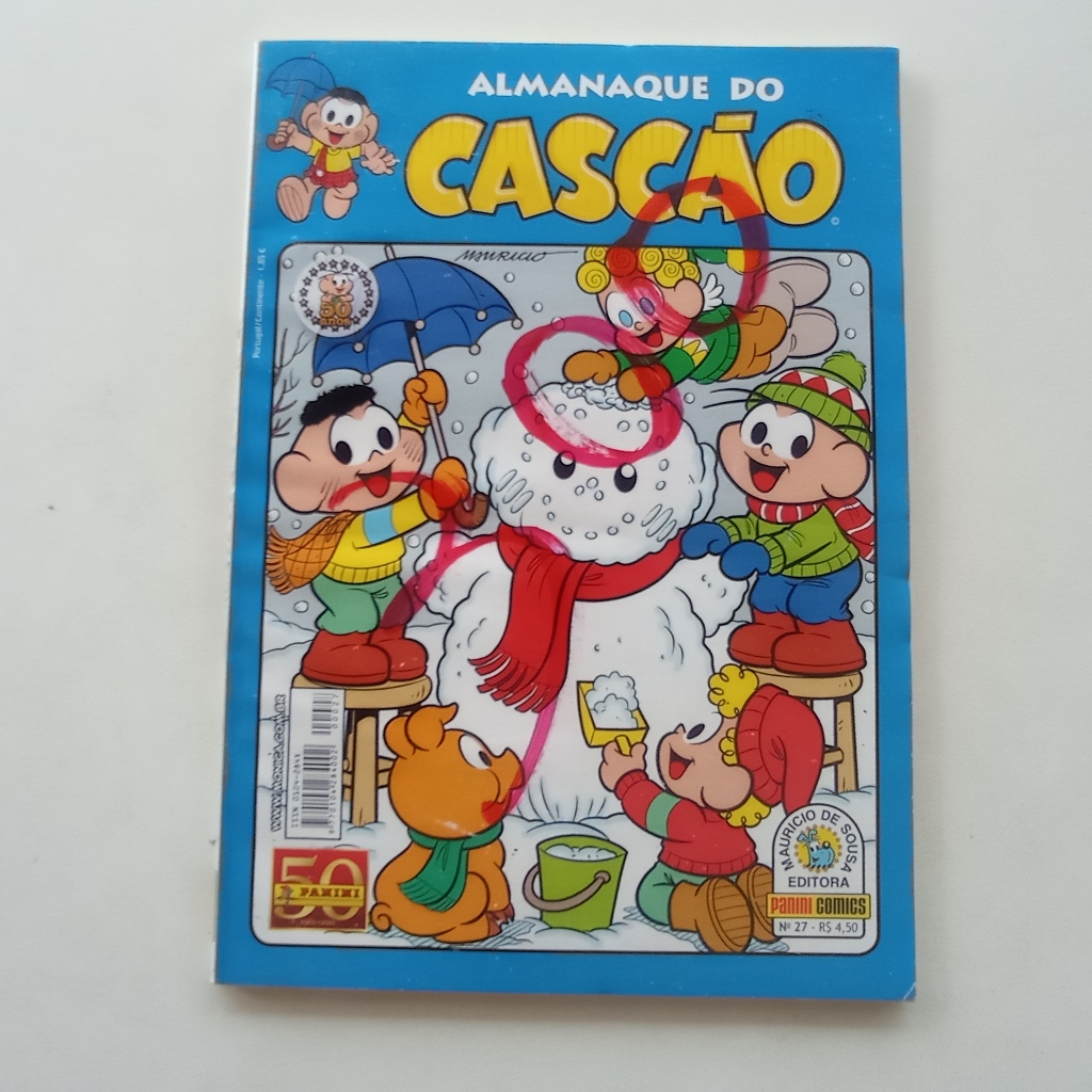 Almanaque do Cascão nº 27 - Turma da Mônica - Ed. Panini - 2011 #1