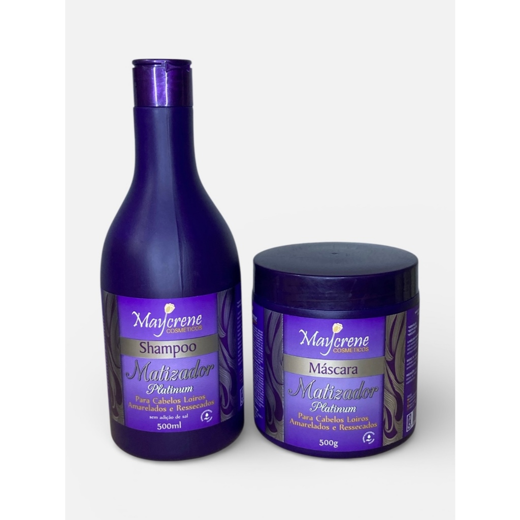 KIT MATIZADOR MAYCRENE SHAMPO - CONDICIONADOR E MASCARA DE TRATAMENTO — imagem 2 de 2