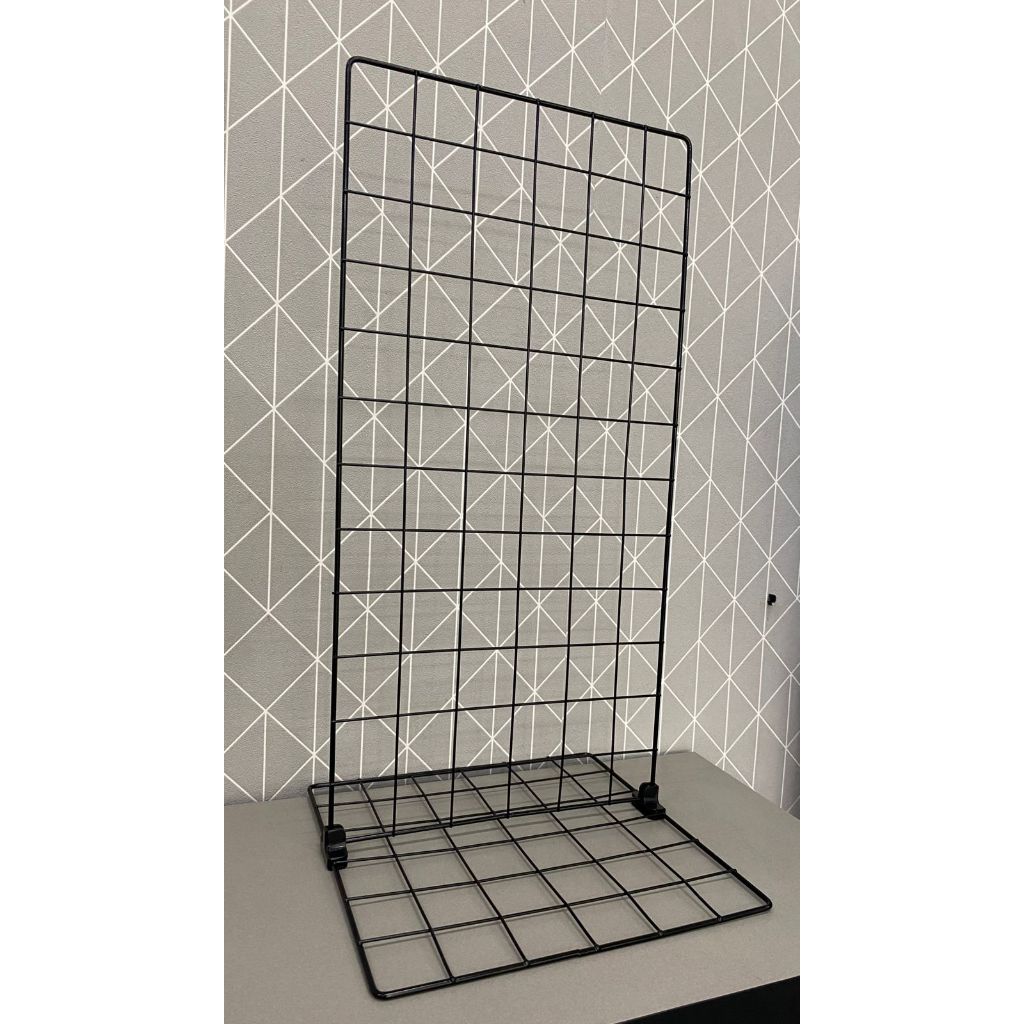 Biombo de Balcão, 60cm x 30cm Aramado para feira, evento, totalmente desmontável
