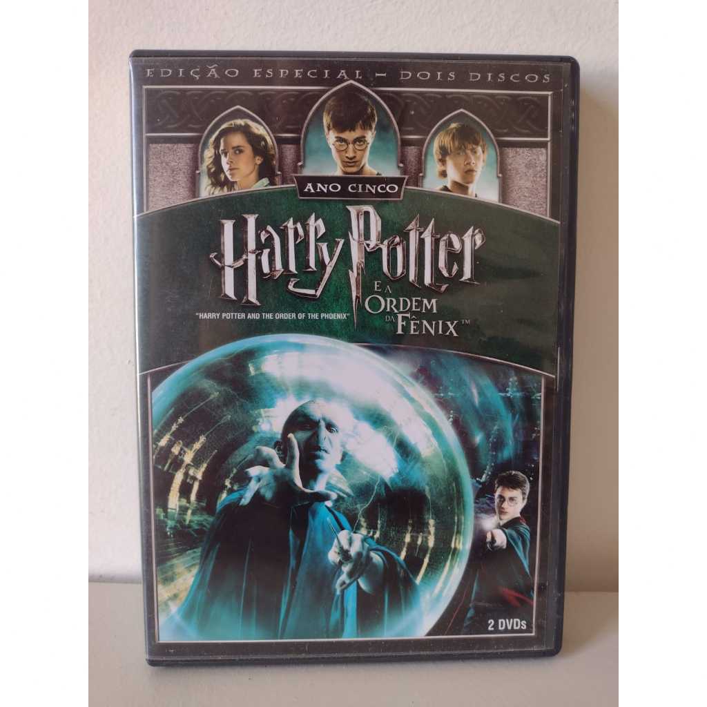 DVD - Harry Potter e a Ordem da Fênix  - Edição Especial - Dois Discos