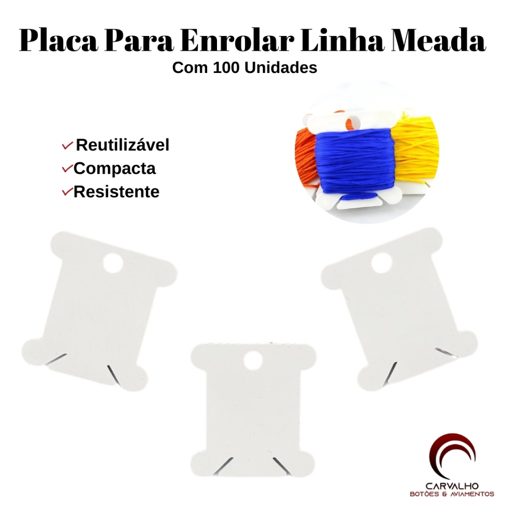 Placas De Enrolar Linhas Meadas Com 100 Unidades Plaquinhas Para Meadas Envio Rapido Linhas Meadas em Oferta na Shopee