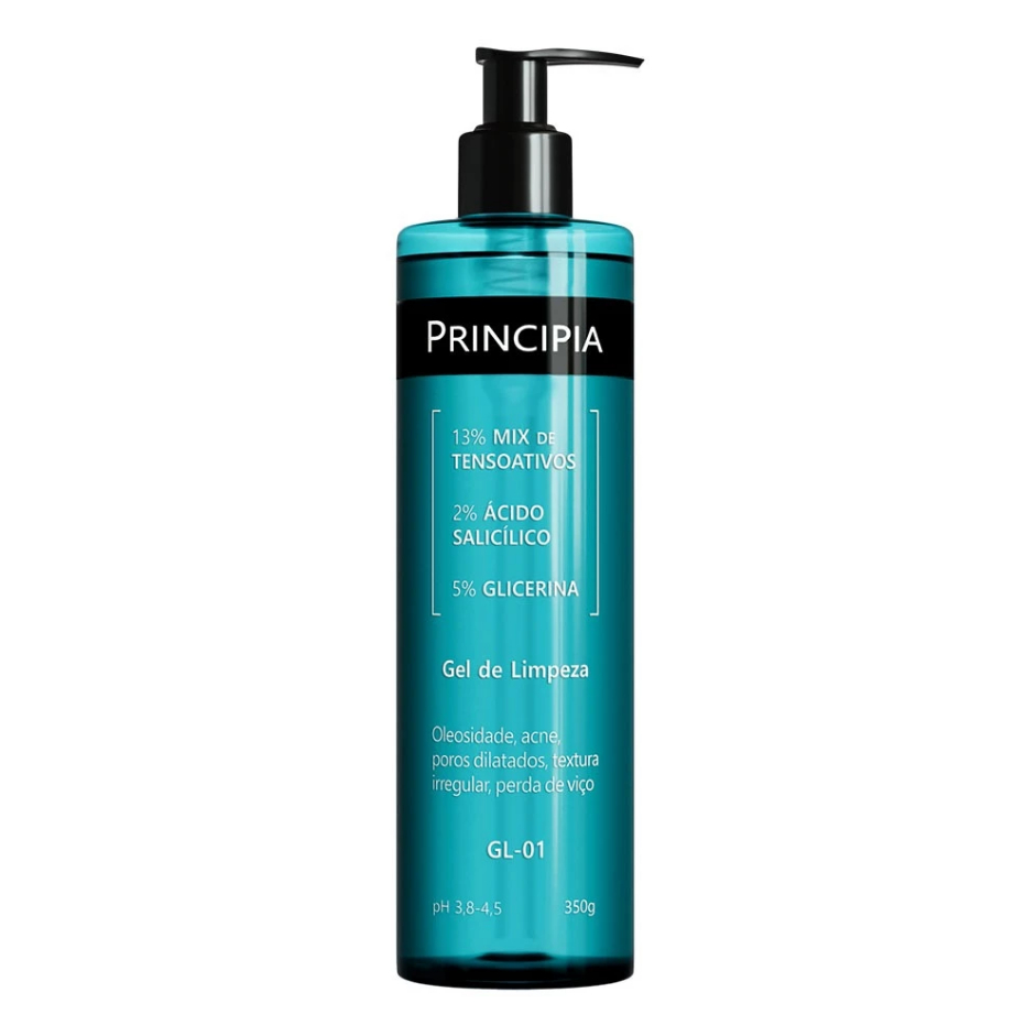 Gel Limpeza Principia Ácido Salicílico + Glicerina 350g GL-01 em Oferta na Shopee