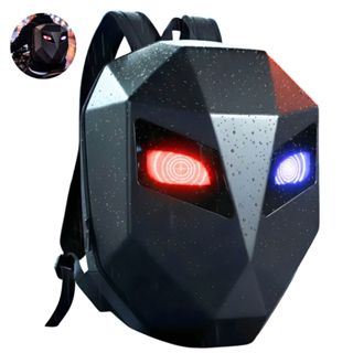 Mochila Led Motoqueiro Urbana Lisa 20 Litros Preta em Oferta na Shopee