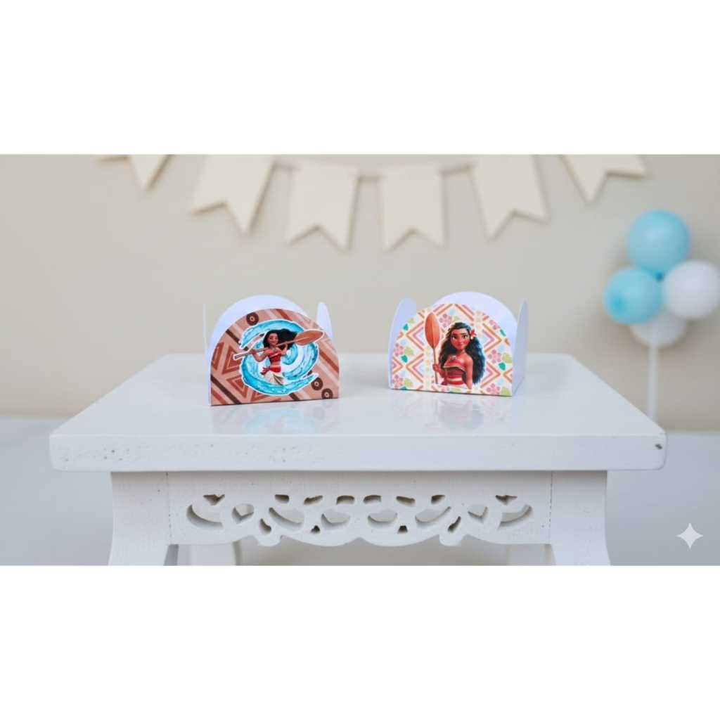 Envio Rapido- Forminha de docinhos personalizada Moana adulta | festa infantil| qualquer tema| lembrancinha aniversário