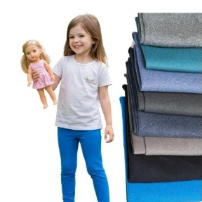 Kit 3 Legging Infantil Menina - Cor Lisa – Malha / Conforto e Versatilidade em Cores Sortidas em Oferta na Shopee