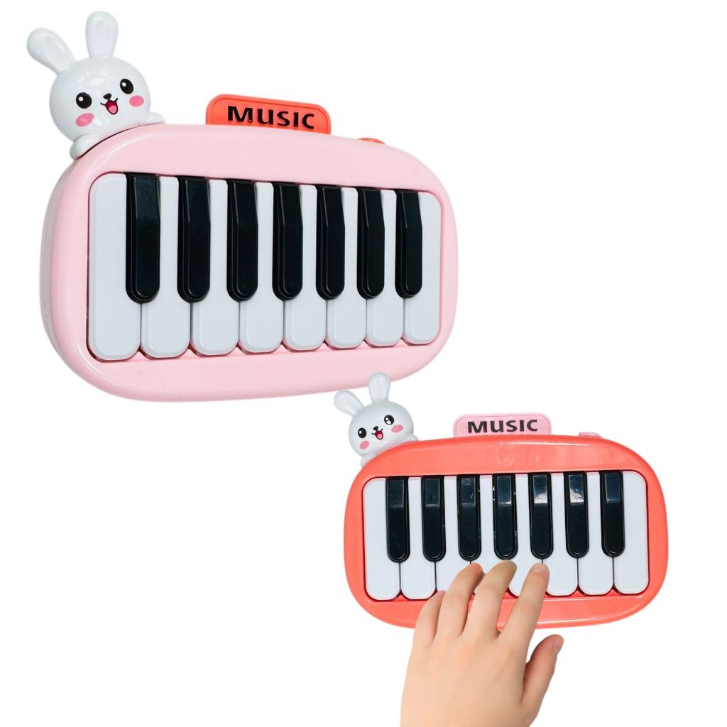 Mini Teclado De Brinquedo Infantil Musical Com Modos De Música E Teclas Iluminadas