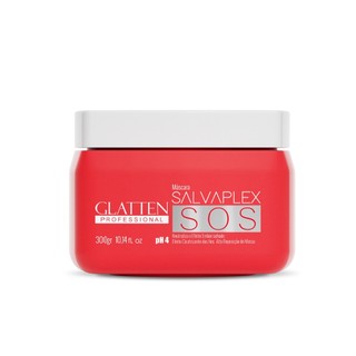 Máscara S.O.S Salvaplex Reconstrução Capilar - Selador de Cutículas - 300g