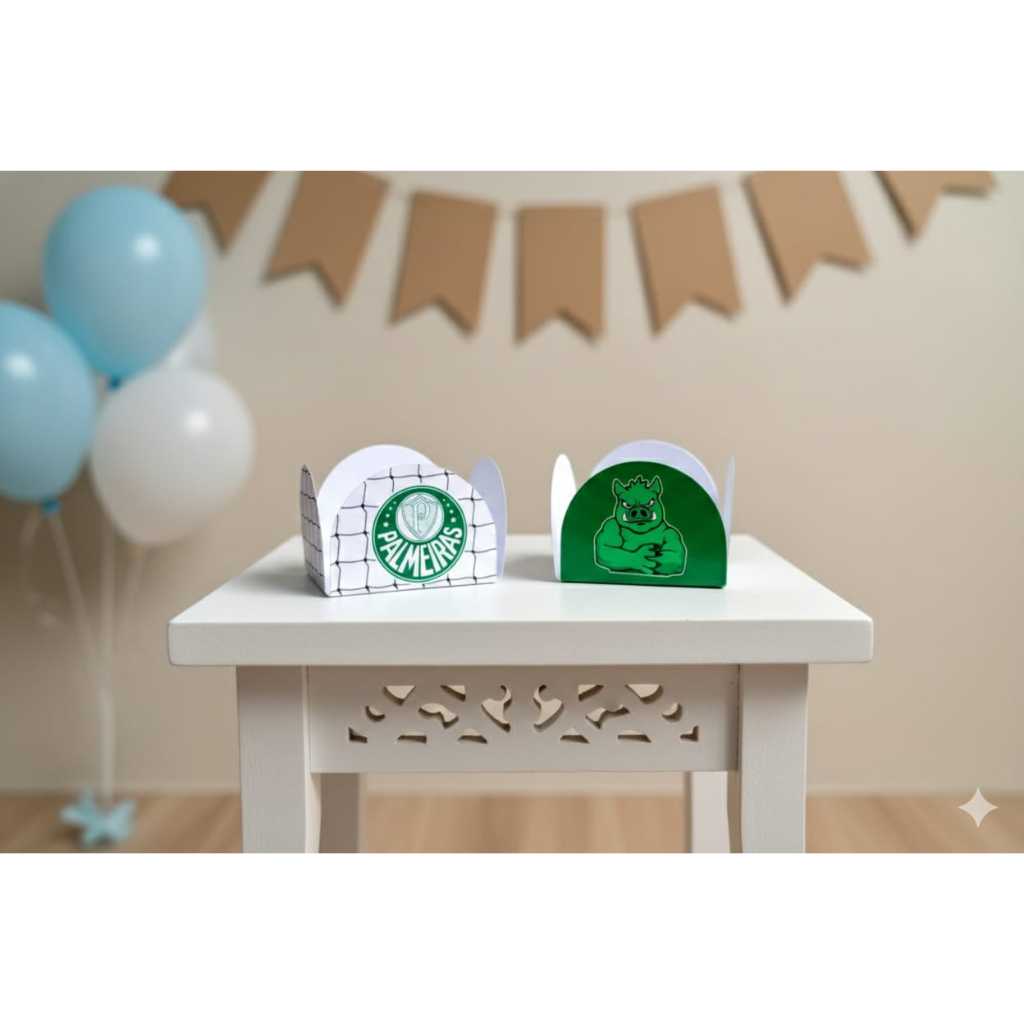 Envio Rapido- Forminha de docinhos personalizada Palmeiras | festa infantil| qualquer tema| lembrancinha aniversário