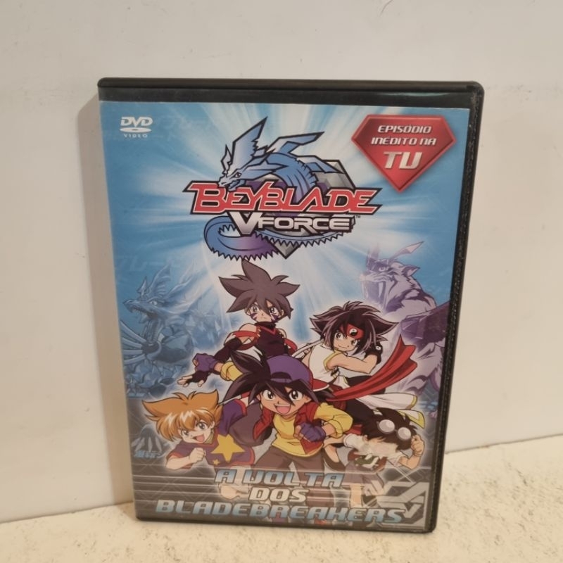 Dvd Original - Beyblade Vforce: A Volta dos Bladebreakers