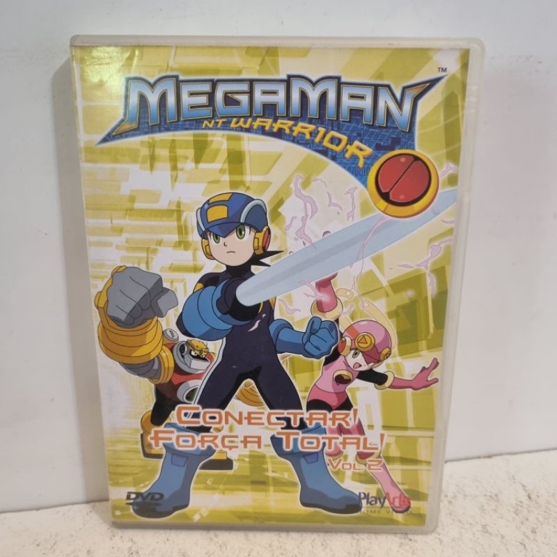 Dvd Original - Megaman- Vol.2: Conectar! Força Total!  - Play Arte