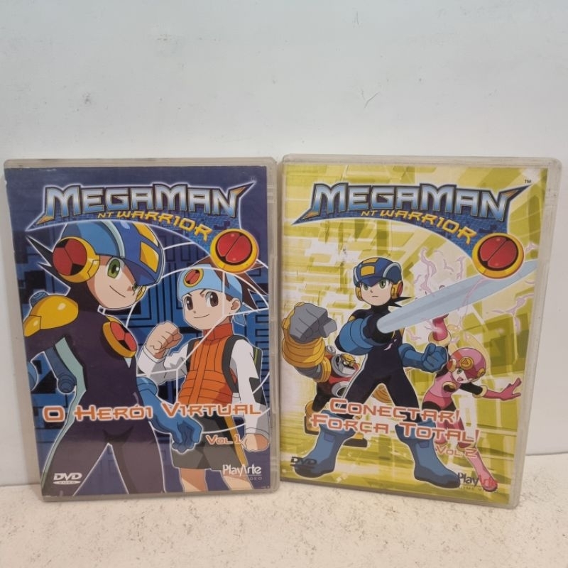 Dvd Original - Megaman - Volume 1 e 2 ( Anime) - Play Arte