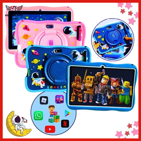 Tablet I Antil 128gb Kids Criança Astronauta Smart /Amyio Jogos Desenhos I Antis
