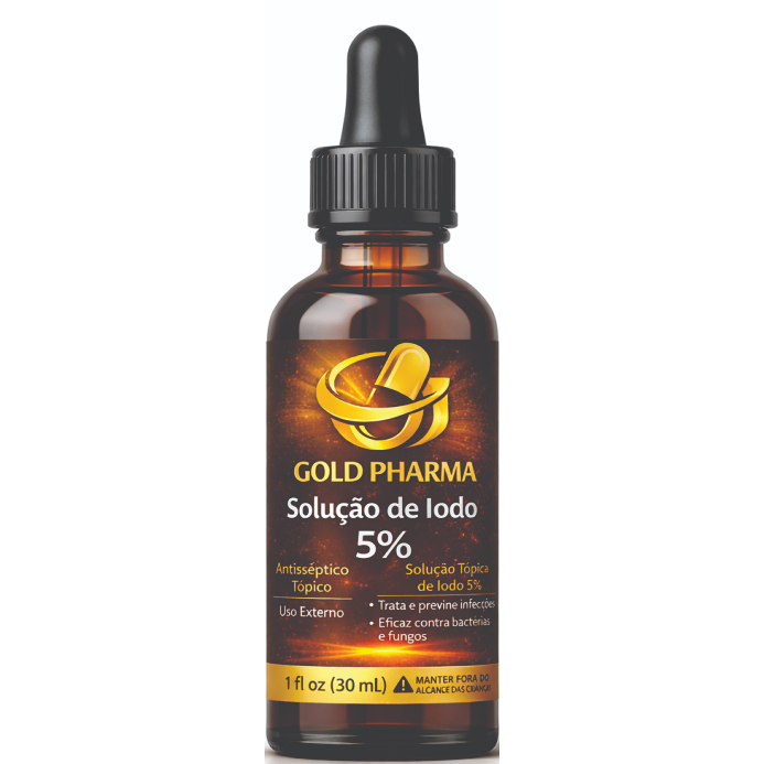 Solução De Iodo 5% - 30 ML
