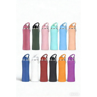 Garrafas de aço inoxidável de 750ml/600ml com bico dosador são ideais para o uso diário e atividades esportivas. em Oferta na Shopee