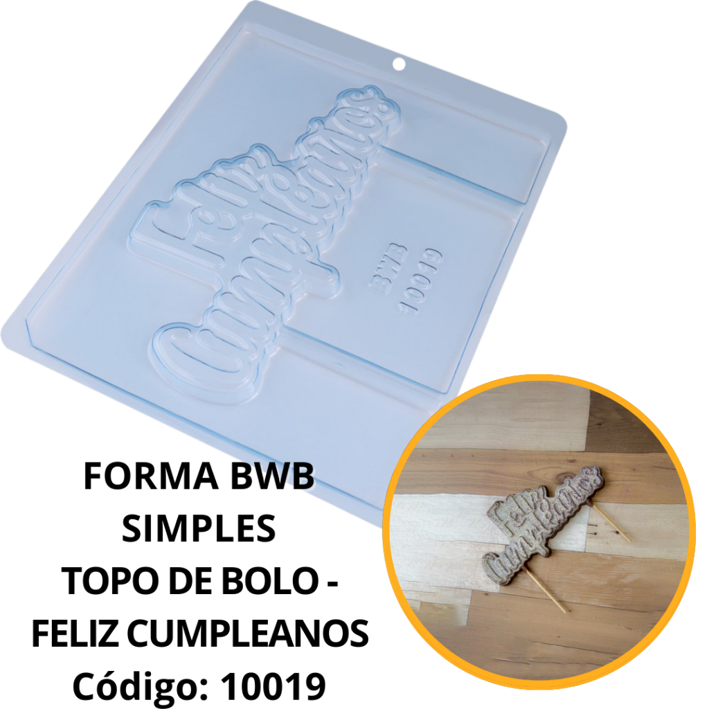 1~10 Forma Simples Feliz Cumpleaños (10019) em Acetato BWB Para Bombom e Doces de Chocolate e Confeitaria em Oferta na Shopee