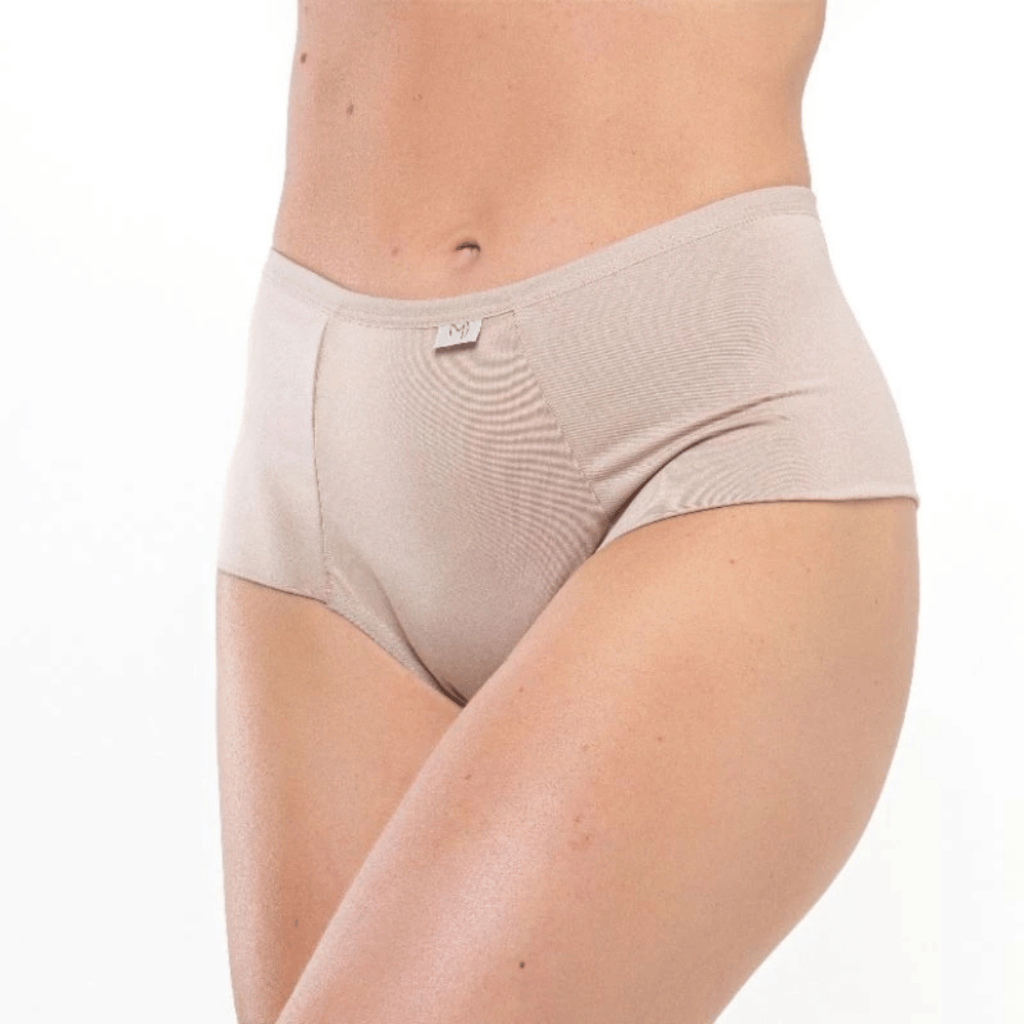 Kit 3 Calcinha Cintura Alta Feminina Cós Largo Pós Parto Lingerie Conforto Dia a Dia Lateral Dupla