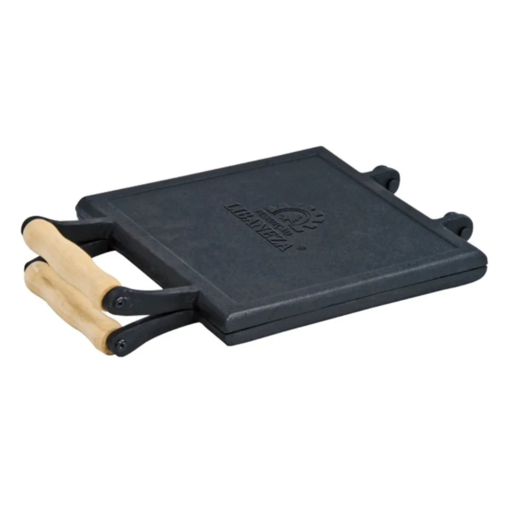 Sanduicheira Misteira Bauru 23x23 Cm Ferro Fundido Libaneza