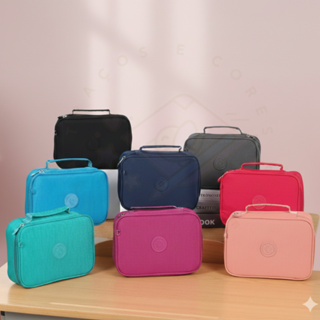 Estojo Escolar Case Com 2 Divisória e Alça Organizador Porta Lápis Caneta Material Escolar Volta às Aulas em Oferta na Shopee