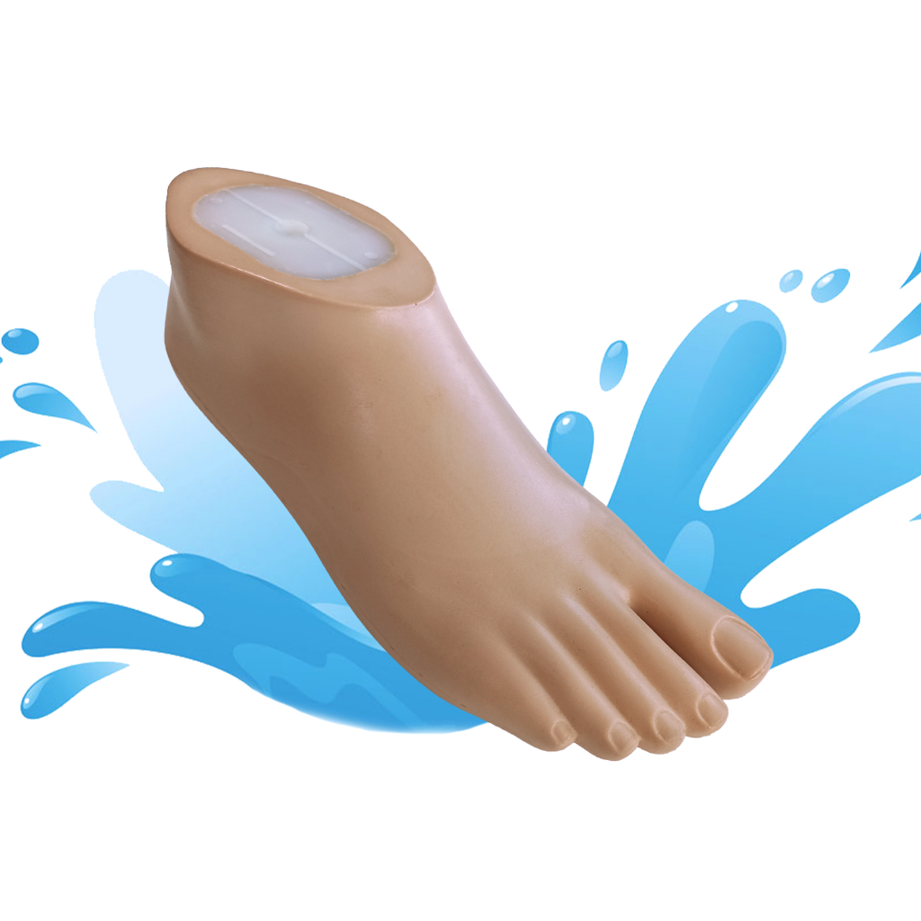 Pé Sach, Salto 10mm Núcleo Em Nylon À Prova D'água Prótese em Oferta na Shopee