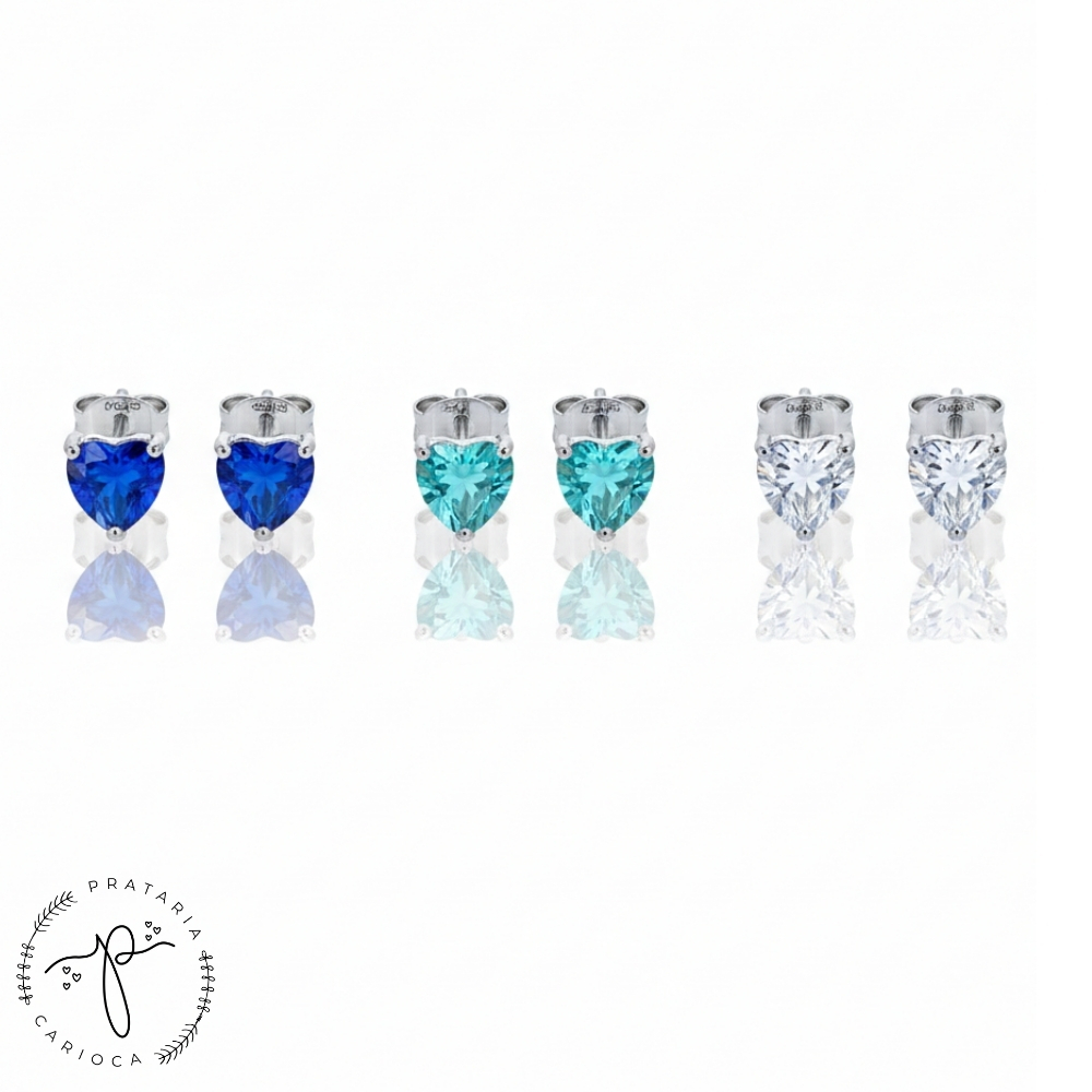 Brinco Tiffany Coração Prata: Onde Comprar | BuscaProdutos