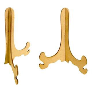 Kit 12 Suporte 15x11 Cm Base Apoio Placa Quadrinho Prato Mdf em Oferta na Shopee
