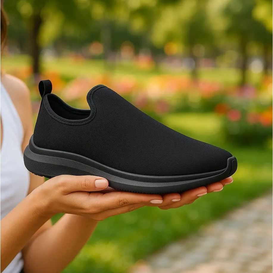 Tênis meia Masculino & Feminino Confortável Sem Cadarço academia caminhada treino casual