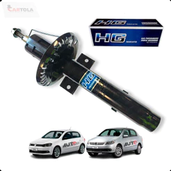 Amortecedor Original Nakata Dianteiro para Volkswagen Gol Voyage G5 G6 G7 de 2008 à 2020 em diante
