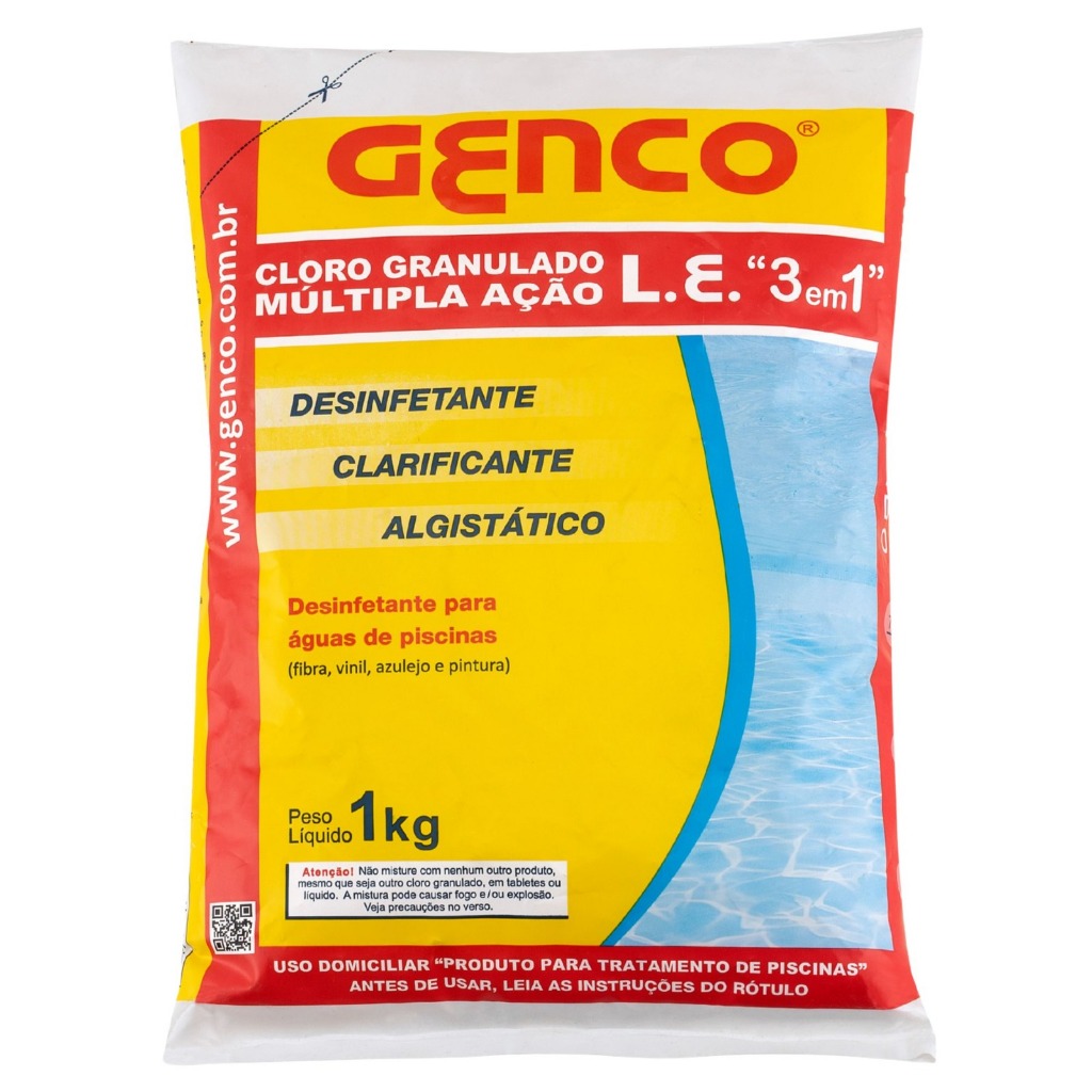 3 em 1 genco limpeza de piscina em Oferta na Shopee
