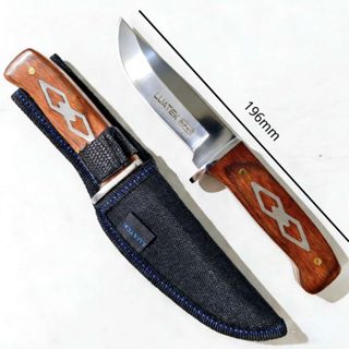 Faca Cozinha Churrasco Caça Pesca Aço Inox Resistente Afiada em Oferta na Shopee