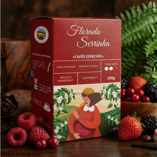 4 Cafés Especiais Naturais - 84,75 pontos - Café Florada Serrinha 250g
