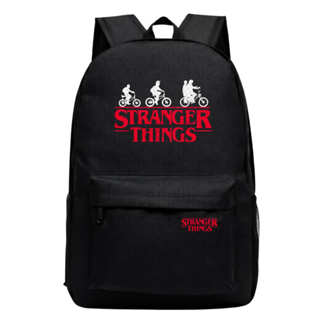 Mochila Adulto e Juvenil Ideal para Escola Academia Viagem Stranger Things Série Seriado Monstros em Oferta na Shopee